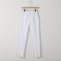 펀한사이즈 여성용 빅사이즈 데일리 면스판 밴딩 스키니