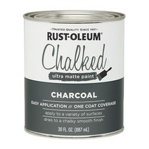 [RUST-OLEUM CHALKED] 울트라매트 밀크페인트, 1QT-Linen White