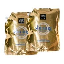 미쟝센 헤어테라피 샤이닝 모이스처 샴푸 2kg 2개, 1개, 2000ml
