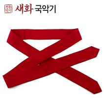 새화국악기 사물놀이 농악용 실크머리띠 (단색)