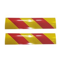 예스컴퍼니 화물차 트럭 안전반사스티커 차량 반사판 시트 60cm 14cm, 1개