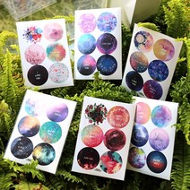 펀엔조이 [도무송스티커] 단품 캐릭스인스 인스랜덤박스 칼선스티커 세트, 046 도무송 스티커 (10장), 1세트