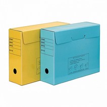 문화 F292-7 문서보존상자 청색 50개입, [1014681]단일상품