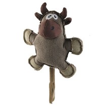 해피테일즈 애견 봉제장난감 A, Brown, 1개