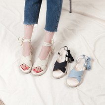 아멜르 에스파듀 샌들 신발 구두 스트랩