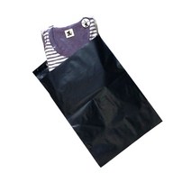 (BM) HDPE 택배봉투 19X28cm +4cm 100매(검정0.07mm), 검정_두께0.07mm