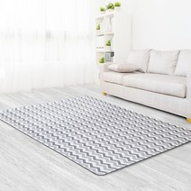JSS&D PVC 쿠션매트(12T) / 두꺼운 바닥 거실 애견 발코니 베란다 층간소음 운동 놀이방 매트 장판 대형 특대형, E_보니토_(엣지)웨이브