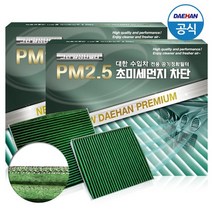 대한 PM2.5 그린활성탄 수입차에어컨필터, 1개, 혼다 s14 _ 에리시온 프레스티지 (07년 1월 ~ 13년 10월)