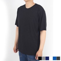 [오버니티] 오버핏 남녀공용 여름 아이스 냉장 실켓 그램 반팔 티셔츠