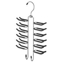 위드모르 스위블 타이 행어 벨트 걸이, Black+Silver, 1개