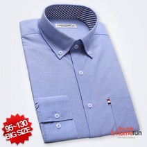 홈런 옥스퍼드 버튼다운 긴팔 셔츠 DF0095