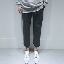 데로샵 NW 남자 9부 밴딩 네오프렌 와이드 팬츠