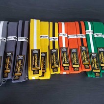 컨텐더 CJW-J559 주니어 주짓수띠 도복띠 유색 무술띠