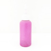 승룡산업 전문가용 반짝이물감-핑크색 직물물감, 100ml, 1개