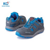 KG-470 4인치메쉬경량안전화/코오롱안전화, 265, 그레이+블루