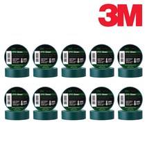 3M 전기테이프 절연테이프 1711 그린 10개입