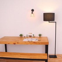 boaz 모던라이프 장 스탠드 LED 카페 인테리어조명, 모던라이프 장스탠드(몸체)+LED벌브(전구)