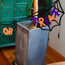 TRICK OR TREAT 거미줄 펠트가랜드, 상세 설명 참조