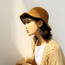 동대문모자 (F) 1820-CM 니트플로피햇 여자버킷햇 벙거지