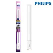 필립스 LED형광등 23W 안정기호환형, LED PL 주백색, 1개