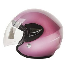 SST 주니어 오토바이 헬멧 캔디랜드네온그린, 단색핑크