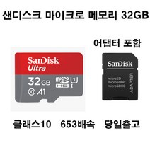 샌디스크 파나소닉루믹스DMC-FZ35카메라micro메모리카드32gb, 32GB