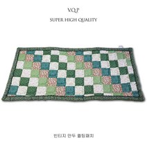 6230 월드 빈티지 만두 퀼팅패치 방석