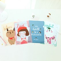 러빙갓 그레이스벨 헬로제인 A4 파일홀더 성경말씀홀더파일 기독교디자인문구, 2.치치