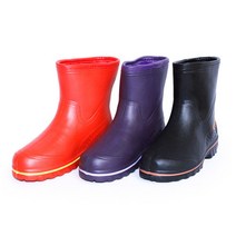 그레미 eva 반장화(털) 남여 방한화 레인부츠 짧은 장화 작업화