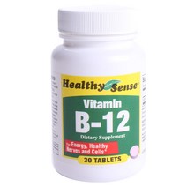 매이슨네츄럴스 헬시 센스 비타민 B-12 타블렛 글루텐 프리 무설탕, 30개입, 1개