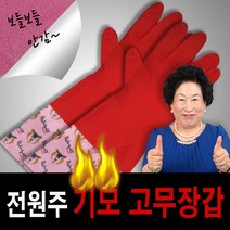 기모 고무장갑 전원주 편한생활, FREE, 1개