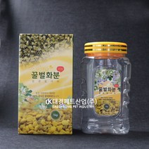 대경페트산업 꿀병 1kg 화분 12개 박스 라벨포함