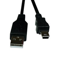 USB Mini5P 케이블 캠코더 디지털카메라 외장하드 카드리더기 PC 노트북 연결케이블 0.3m~2m 219144, 1개, 1m
