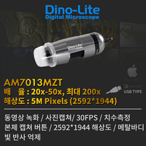 디노라이트 USB전자현미경 AD7013MZT, 200배, 1개