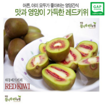 하동참다래농원 레드키위 (소~ 왕점보) ( 2kg~5kg ), 1box, 2kg (대과) 75g내외 27개