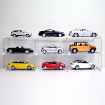 다이캐스트 모형자동차 미니카 토미카 진열장 장식장 아크릴케이스 엠블럭 D타입 2층x3칸 6칸형(앞/뒤덮개포함), D타입 2층x3칸 6칸형(앞/뒤덮개포함:투명)