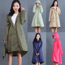 BMK WP7 스트랩 데일리 패션 여성 레인코트 우의 7종