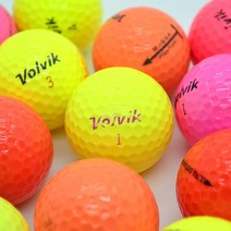 볼빅 컬러 로스트볼 A-급 10알
