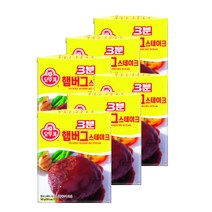 오뚜기3분 햄버그 스테이크, 140g, 6개입