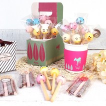 캐릭터 쉘 막대과자 만들기세트 (트러플 초콜릿) 베이킹키트, 1개, 1개