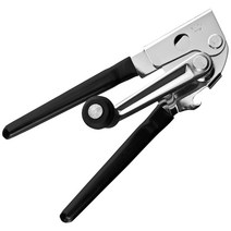 앰코 캔 매뉴얼 통조림따개, Silver+Black, 1개
