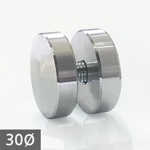 알루미늄 무도금 다보볼트 30Ø 장식볼트 (다리형), 1개