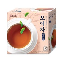 담터 보이차, 0.7g, 40개입, 1개