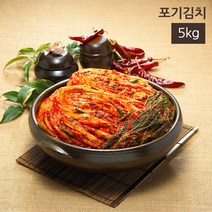 봄나리김치 포기김치 배추김치 5kg 전통식품 인증, 포기김치(oj), 3kg