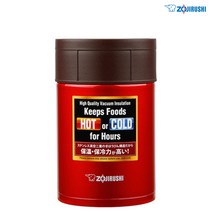 조지루시 보온보냉 푸드자 SW-HAE45 (450ml), RM(레드)