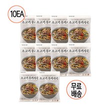 Ck푸드원 참이맛 소고기우거지국500g 10개, 500g