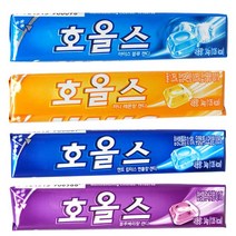 호올스 4가지맛 골고루발송, 34g, 4개