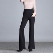 브리스살롱 (bs755)여자빅사이즈슬랙스55~99까지 밍크퍼 데일리 부츠컷 팬츠 슬랙스