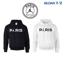 [제이지스포츠] 조던X파리생제르망(PSG) 콜라보 커스텀 길단 기모후드티 GD88500 후드티