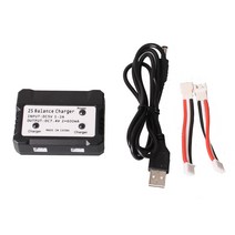 SYMA X8PRO GPS 드론 전용부품, 쿠팡PRO용 2IN1 발란스충전기(USB)